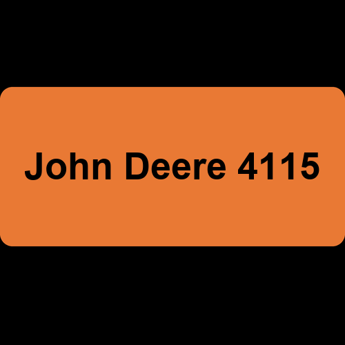 John Deere 4115